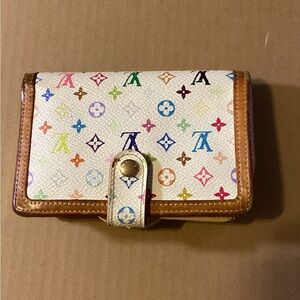Louis Vuitton Multiple Colors Kisslock Bifold Wallet